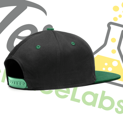 Terp Science Labs Snapback (Flat Brim) Black/Green