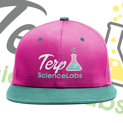 Terp Science Labs Snapback (Flat Brim) Cotton Candy